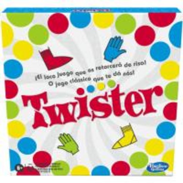 Oferta de Twister, edad rec:+6 años HASBRO GAMING, 1 ud por 18,15€