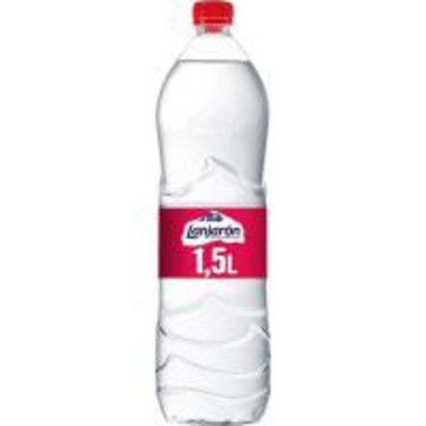Oferta de Agua mineral LANJARON, botella 1,5 litros por 0,6€
