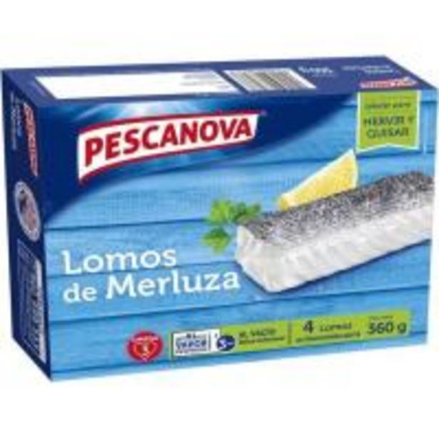Oferta de Lomos de merluza PESCANOVA, caja 360 g por 6,25€