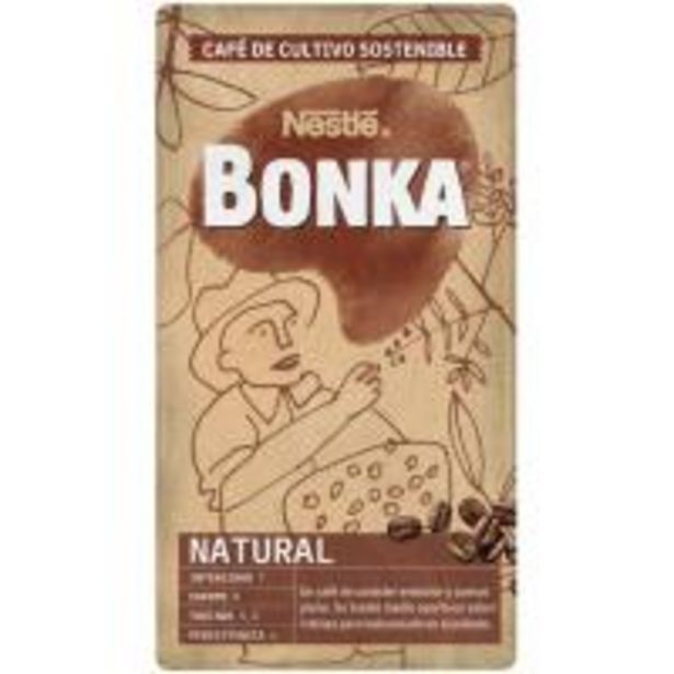 Oferta de Café molido natural BONKA, paquete 250 g por 1,99€