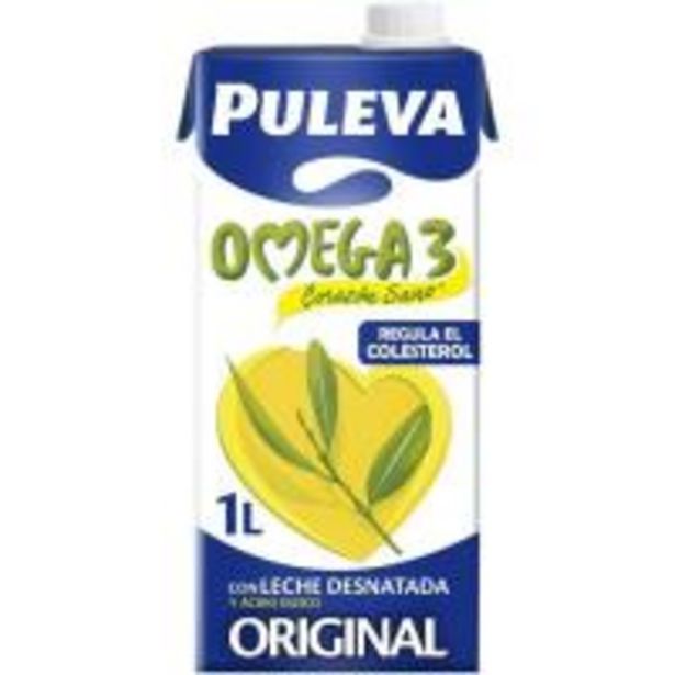 Oferta de Preparado lácteo omega3 PULEVA, brik 1 litro por 1,35€
