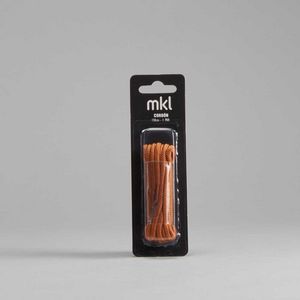 Oferta de Cordones redondos marrones 150cm MKL por 1€ en Merkal