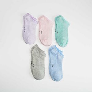 Oferta de Pack x5 calcetines tobilleros pastel MKL por 2,99€ en Merkal