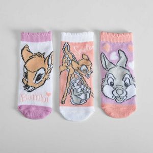 Oferta de Pack 3x calcetines bebé media caña DISNEY por 3,99€ en Merkal
