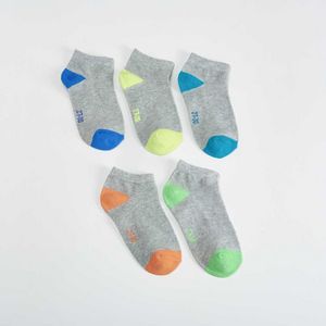 Oferta de Pack x5 calcetines tobilleros multicolor MKL por 3,99€ en Merkal