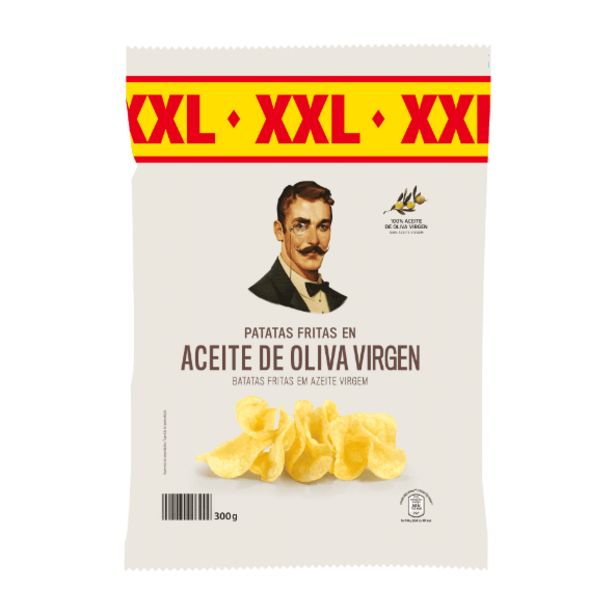 Oferta de Patatas fritas en aceite de oliva virgen por 1,49€
