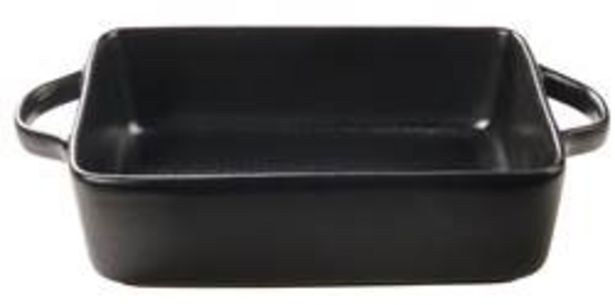Oferta de FERO Fuente de horno negro A 8 x An. 19,5 x L 27 cm por 19,95€