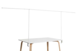 Oferta de Soporte para mesa extensible 140-250 cm blanco por 29,95€ en Casa