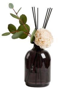 Oferta de INDIAN ROSE Aceite perfumado con decoración negro por 3,88€ en Casa
