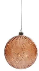 Oferta de TORNADO Bola decorativa marrón por 14,95€ en Casa