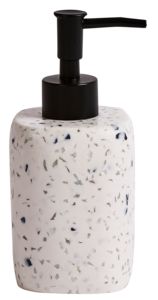 Oferta de TERRAZZO Dispensador de jabón blanco por 7,95€ en Casa