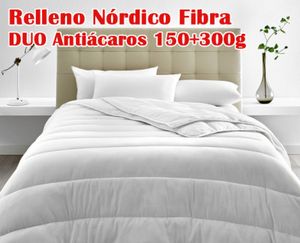 Oferta de Relleno nórdico de Fibra DUO Antiácaros 150+300gr de Pikolin Home por 79,99€ en La Tienda Home