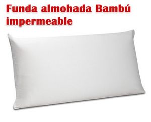 Oferta de Funda de almohada Bambú impermeable FA81 de Pikolin Home por 12,99€ en La Tienda Home