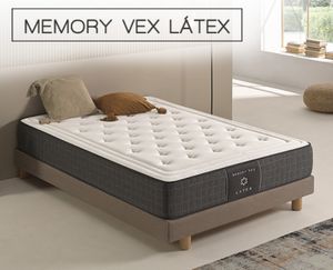 Oferta de Colchón de látex Memory Vex Látex por 339,99€ en La Tienda Home