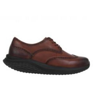Oferta de Mbt Oxford Wing Tip Zapatos De Hombre Brown por 175,2€ en MBT