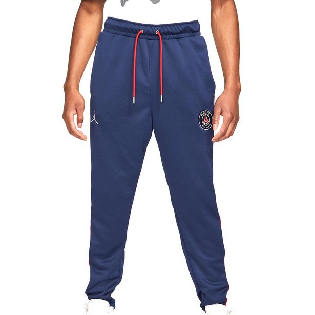 Oferta de Pantalón largo Nike PSG x Jordan azul marino, talla L por 80€