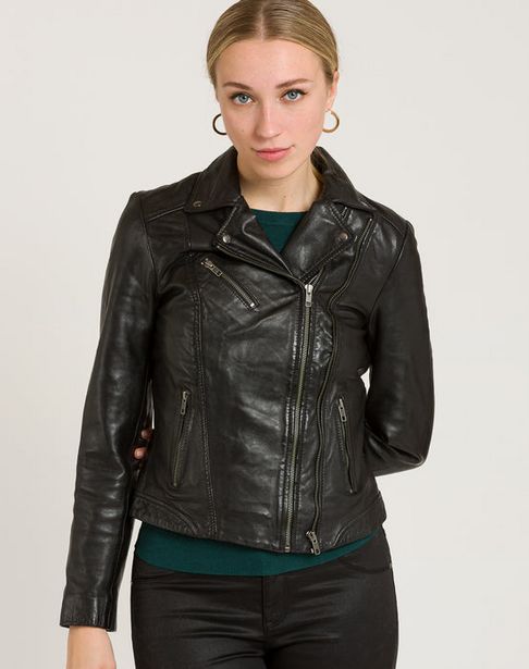 Cazadora de De cuero para Mujer de Naf-naf | FASHIOLA.es