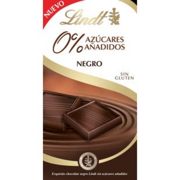 Oferta de Chocolate negro sin azúcar 100g por 2,99€