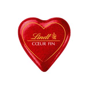 Oferta de Corazón Chocolate con Leche 24g por 0,98€ en Lindt