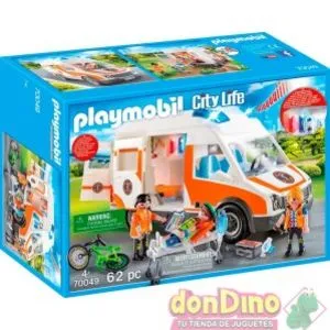 Oferta de Ambulancia playmobil city life por 42,99€ en Don Dino