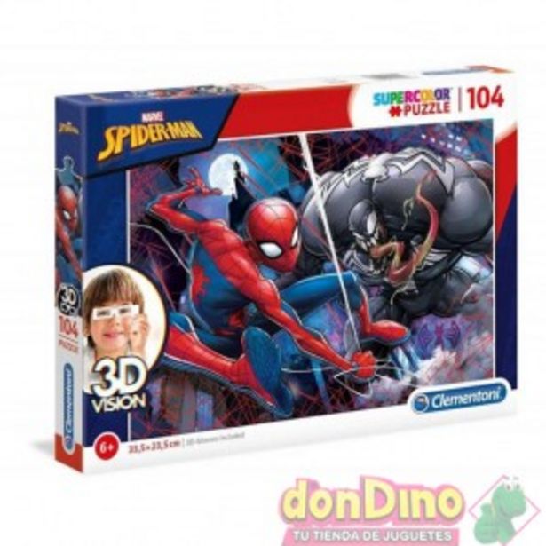 Oferta de Puzzle 104 Pzas. Spider-Man 3D Vision por 7,99€