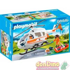 Oferta de Helicoptero de rescate playmobil por 29,99€ en Don Dino