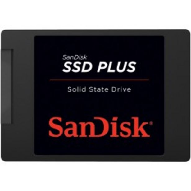 Oferta de DISCO DURO SSD SANDISK 240GB 2.5" SATA600 PLUS por 45,9€