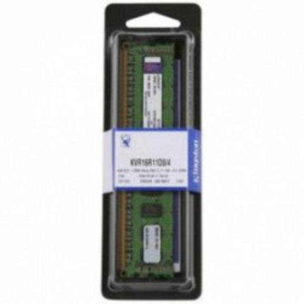 Oferta de MEMORIA KINGSTON DDR3 4GB 1600Mhz CL11 por 39,9€
