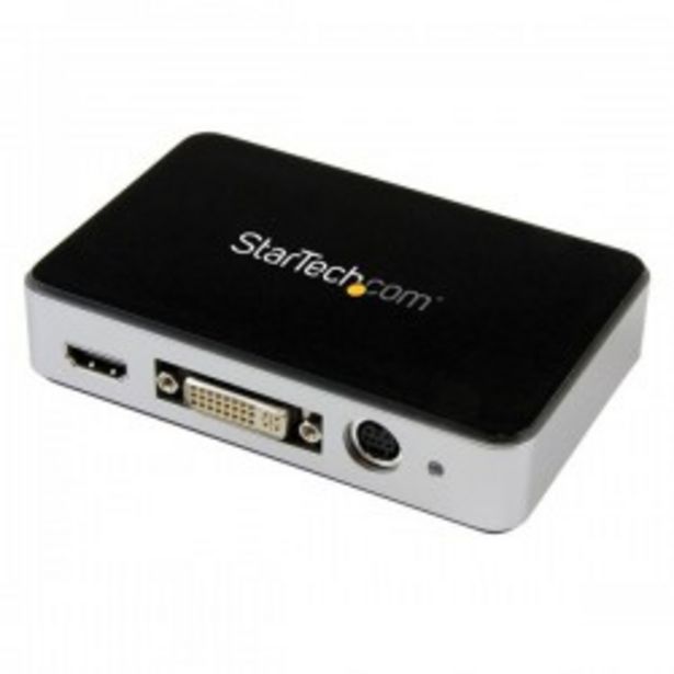 Oferta de STARTECH CAPTURADORA VIDEO USB 3.0 A HDMI, DVI, VG por 274,9€