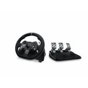 Oferta de Logitech G920 Volante + Pedales PC, Xbox One Analógico/Digital USB 2.0 Negro por 308,99€ en Miró