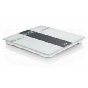 Oferta de Laica PS5000 báscula de baño Báscula personal electrónica Plaza Gris, Blanco por 24€ en Miró
