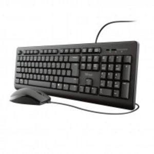 Oferta de Trust TKM-250 teclado Ratón incluido USB Español Negro por 14,25€ en Miró