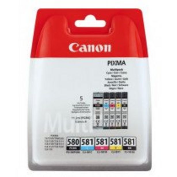 Oferta de Canon 2024C006 cartucho de tinta Original Negro, Cian, Magenta, Amarillo 5 pieza(s) por 54,25€