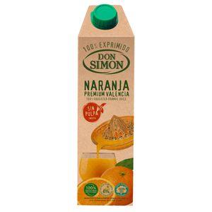 Oferta de Zumo de naranja exprimida sin pulpa brik 1l por 1,85€ en Plenus Supermercados