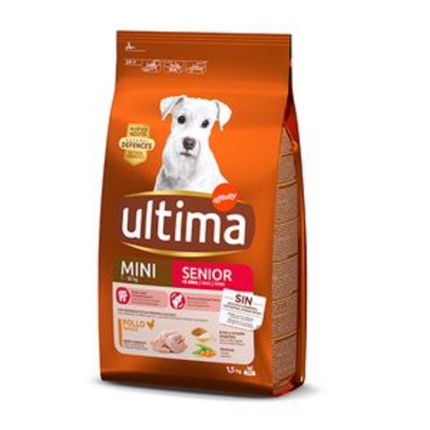 Oferta de Comida para perros Última mini senior pte. 1,5kg por 6,25€