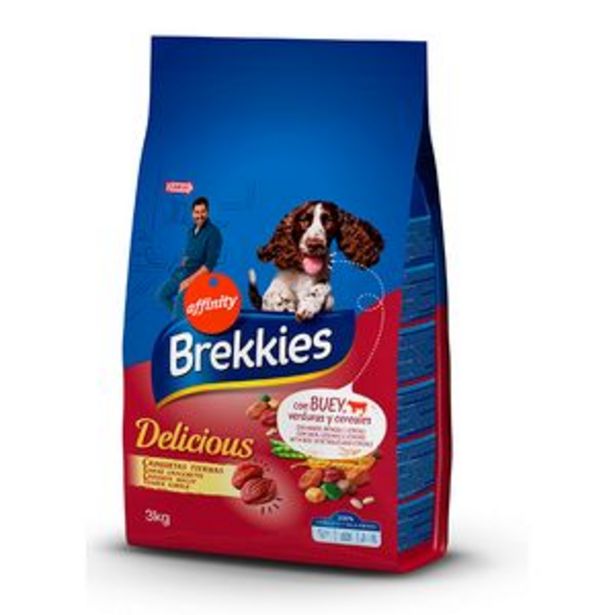 Oferta de Comida para perros Brekkies Excel Tender Delicious por 7,25€