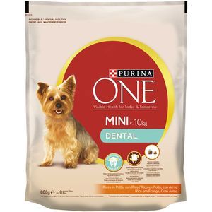 Oferta de Comida de perro One mini pollo 800g por 4,75€ en Plenus Supermercados