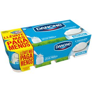 Oferta de Yogur natural p8x125g por 1,89€ en Plenus Supermercados