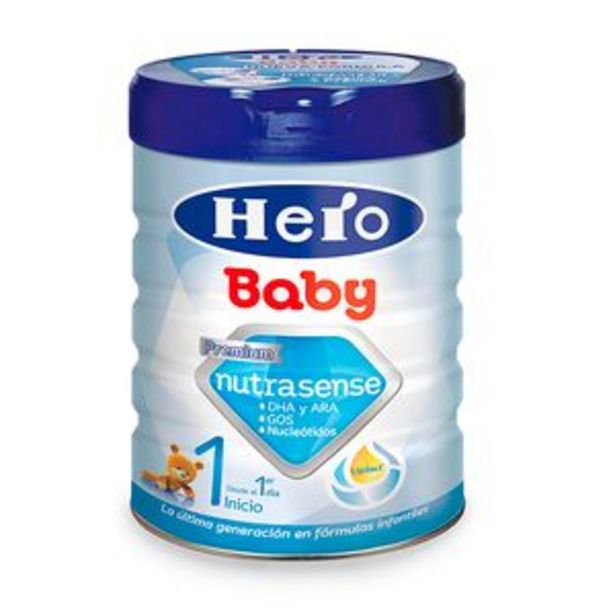 Oferta de Leche continuación en polvo Hero Baby1 bote 800 por 8,95€