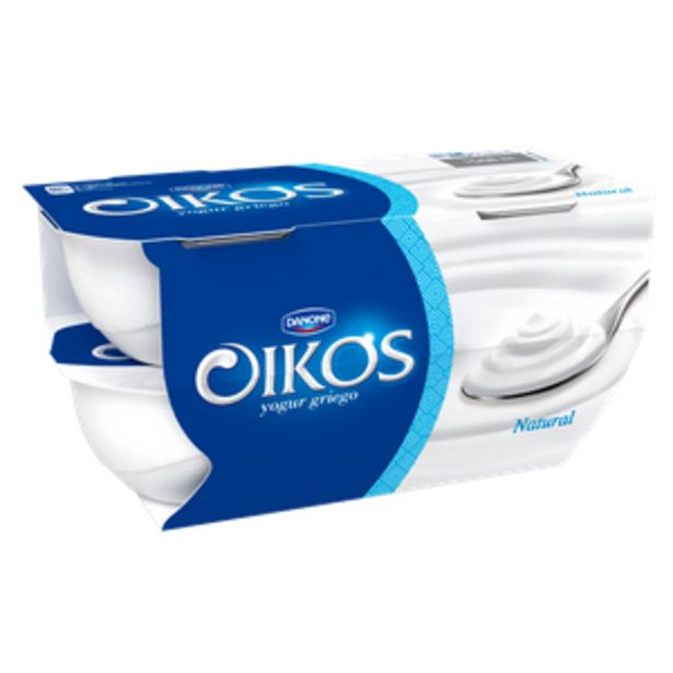 Oferta de Yogur Oikos natural p4x110g por 1,95€