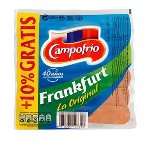 Oferta de Salchichas Frankfurt pte. 140g 6ud. por 0,57€ en Plenus Supermercados