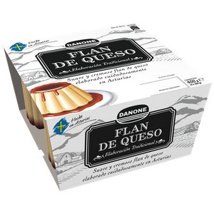 Oferta de Depostre Flan de queso p4x100g por 3,69€ en Plenus Supermercados