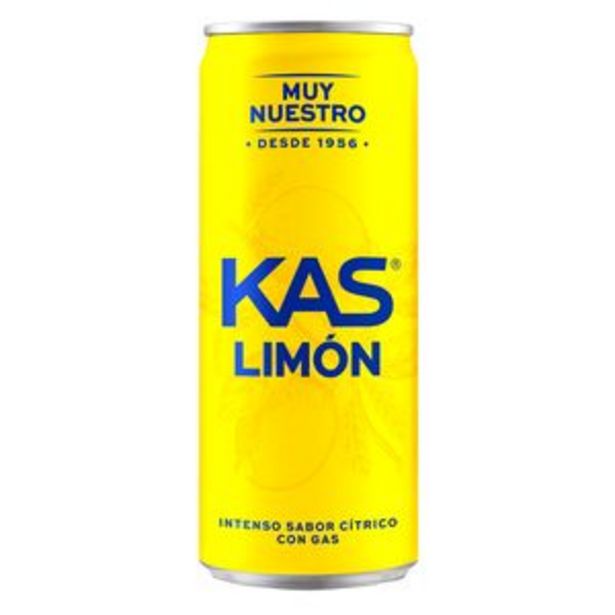 Oferta de Refresco de limón lata 33cl por 0,55€