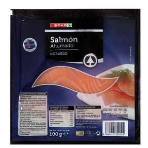 Oferta de Salmón ahumado noruego pte. 100g por 3,55€ en Plenus Supermercados