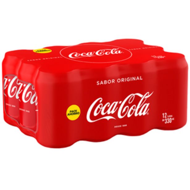 Oferta de Refresco de cola lata p12x33cl por 9,12€