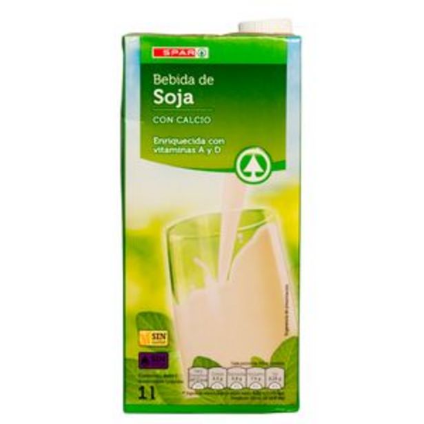 Oferta de Bebida de soja con calcio brik 1l por 1,09€