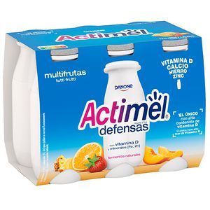 Oferta de Yogur líquido Actimel multifrutas p6x100ml por 2,99€ en Plenus Supermercados