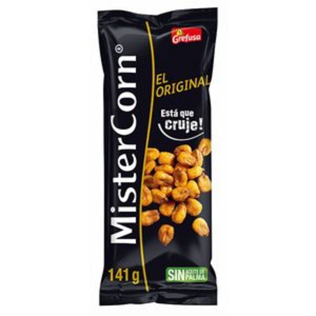 Oferta de Maíz frito MisterCorn original bol. 141g por 1,29€