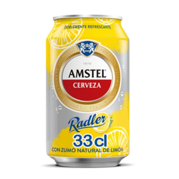 Oferta de Cerveza Radler limón lata 33cl por 0,62€