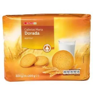 Oferta de Galleta María dorada rústica p4x200g por 1,89€ en Plenus Supermercados
